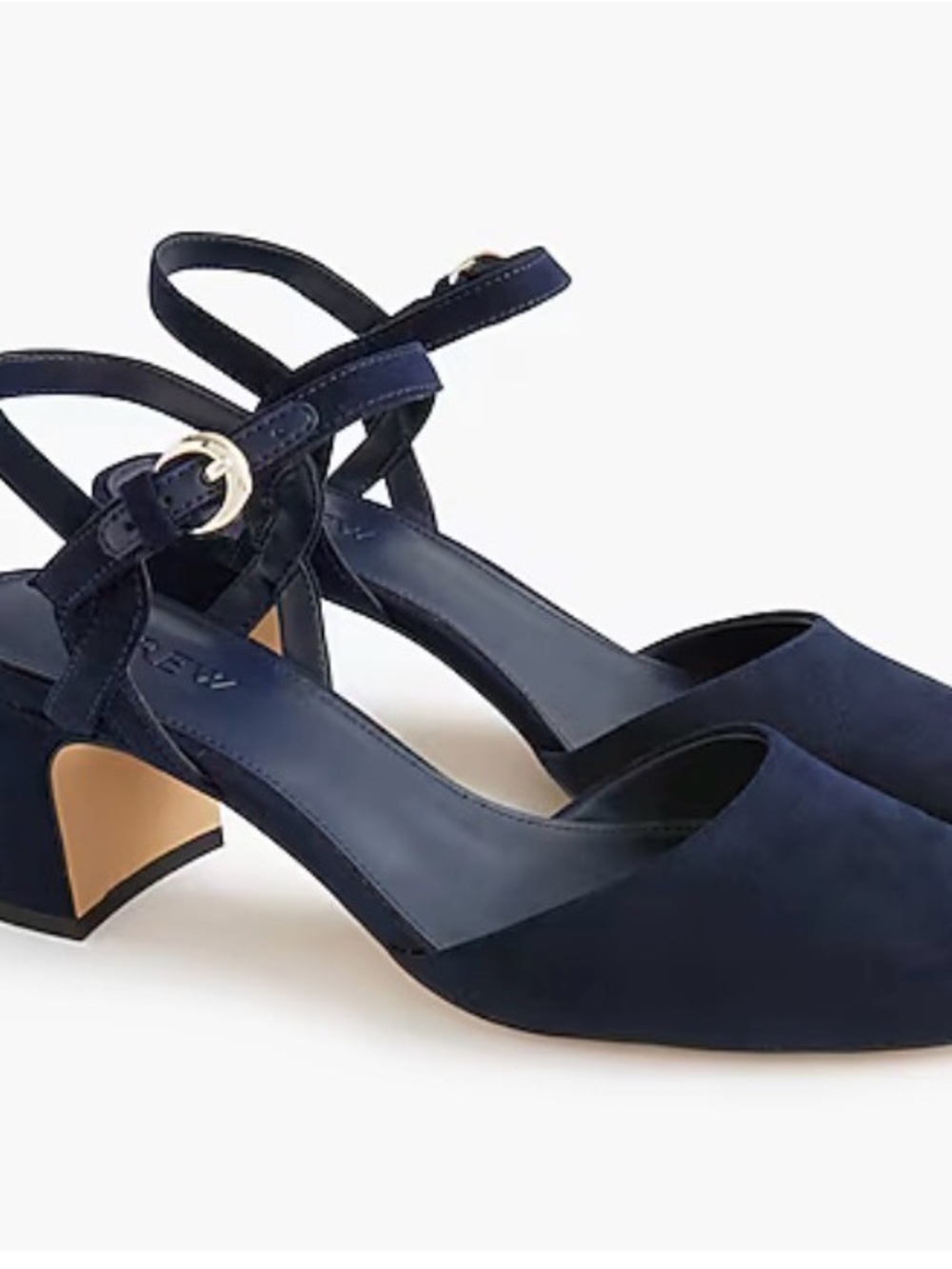 J. Crew Women’s  - Navy Blue Strap Heels